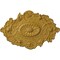 Ekena Millwork Strasbourg Ceiling Medallion, Hand-Painted Iridescent Gold, 30 1/2"W x 20"H x 1 1/2"P CM30SGIGS - alternate 1